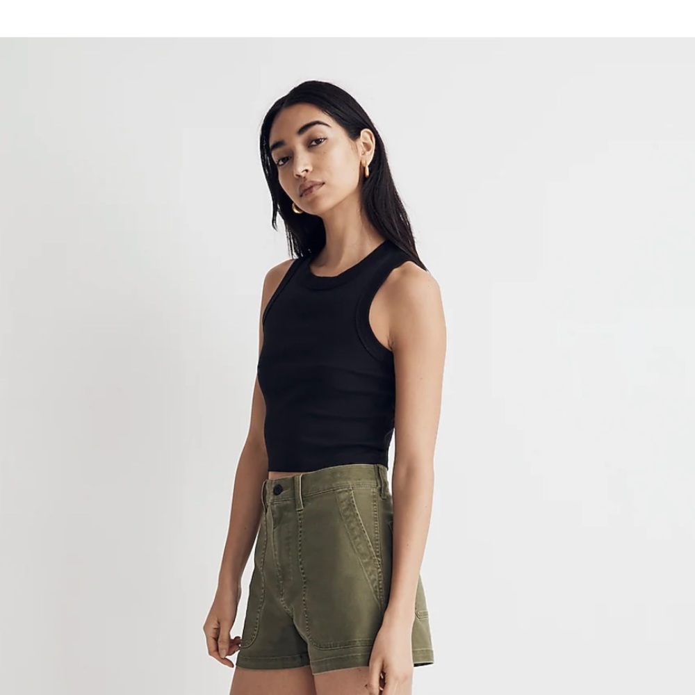 Madewell Perfect Vintage Fatigue Short Palm Tree 26